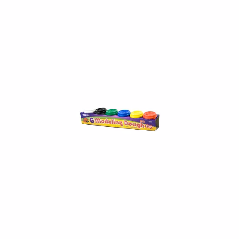 Modeling Dough - 6 Pack 2 oz Multicolor