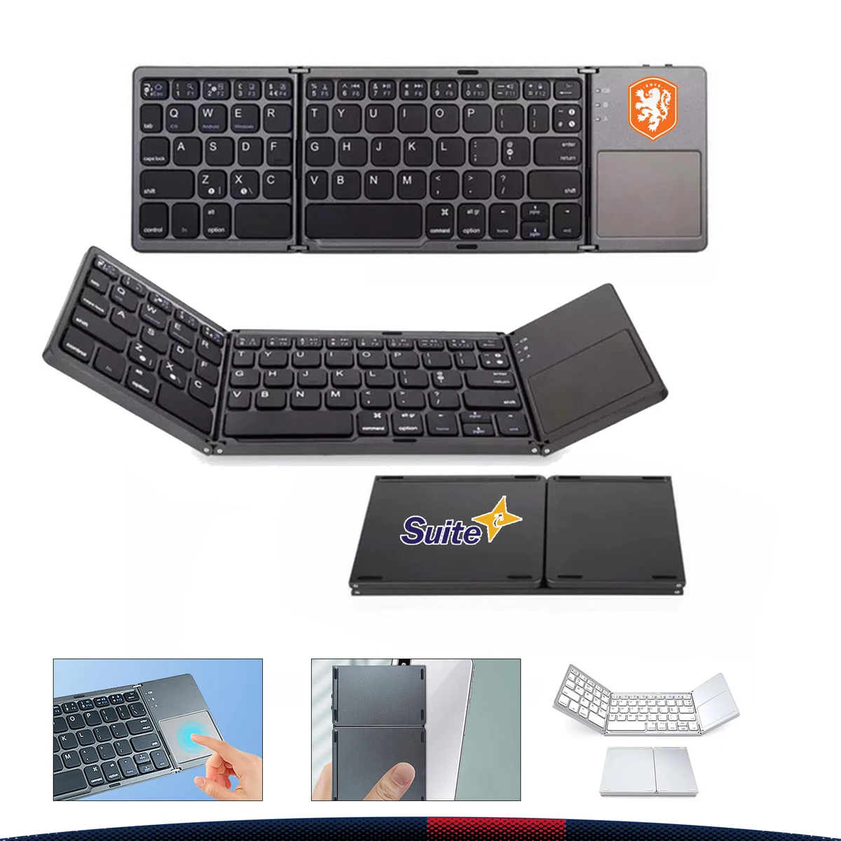 Tri-Fold Bluetooth Keyboard 1