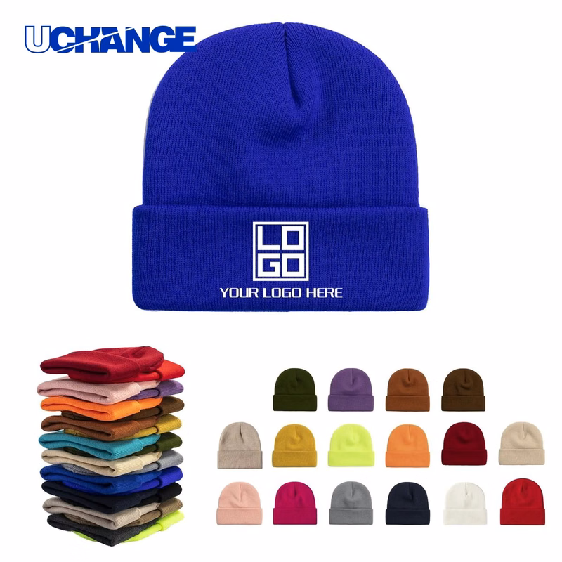 Knitted Cuff Beanie Hat