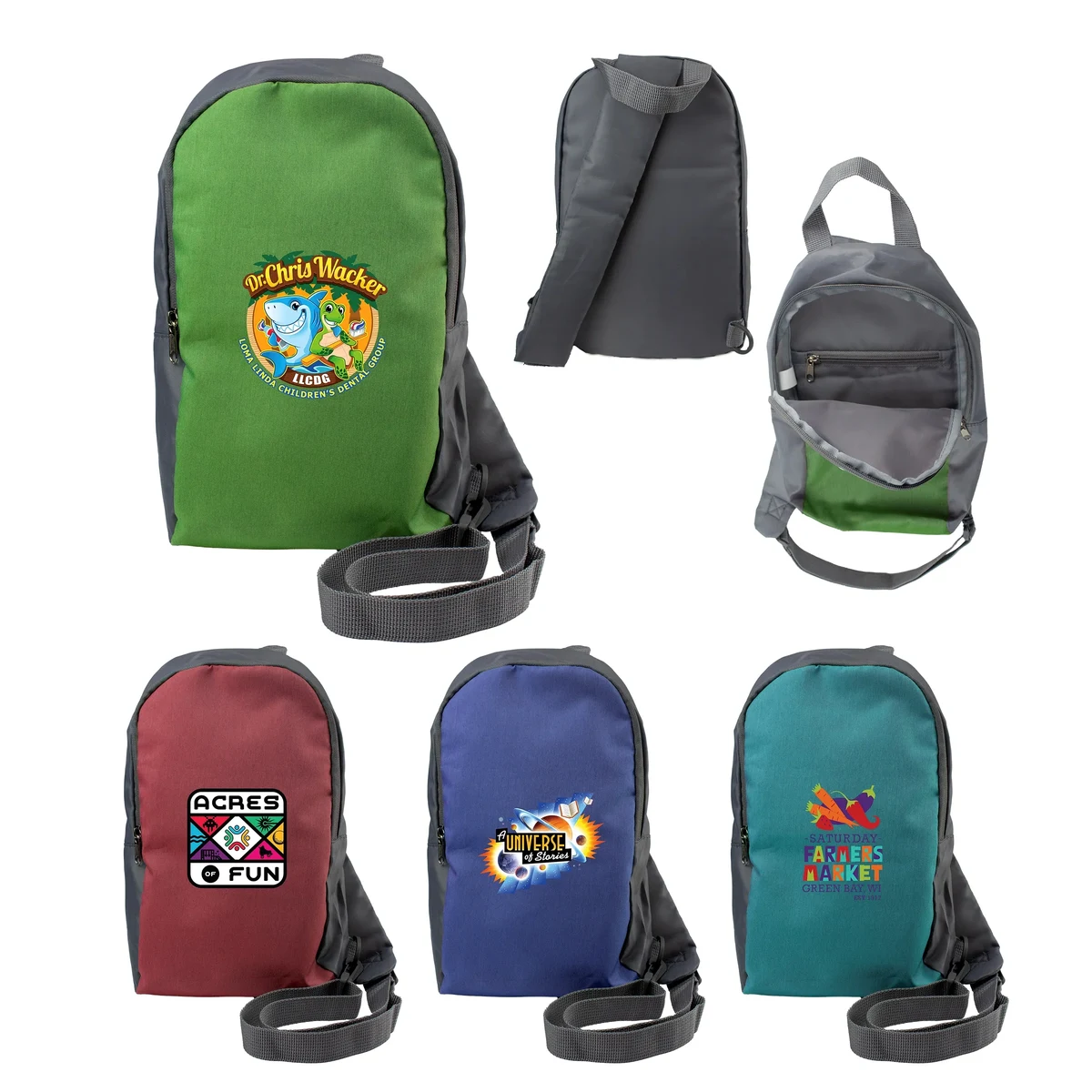 Modern RPET Sling Bag 1