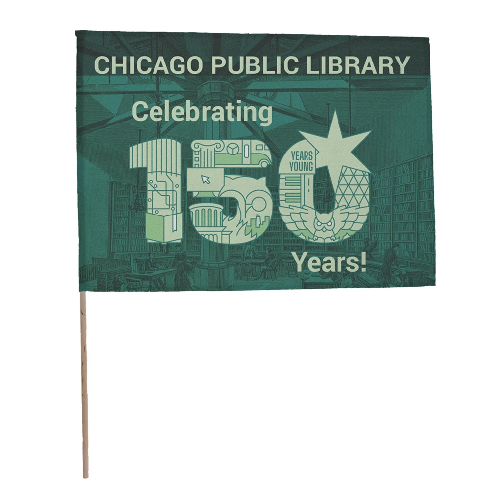 14" x 19" Fan Flag 1