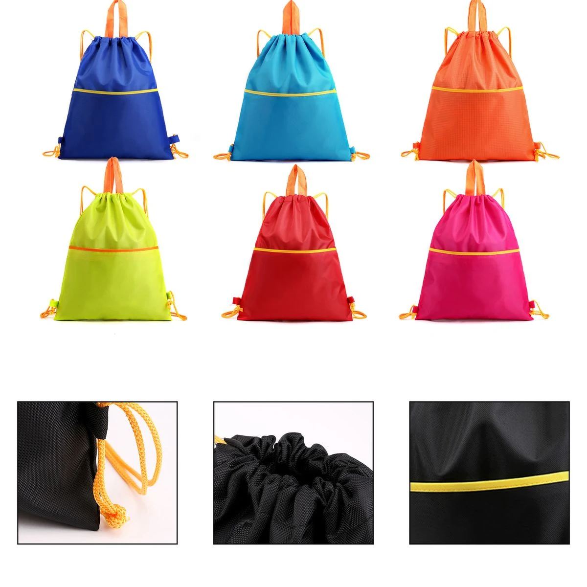 Foldable Gym Sack with Carry Handle 1