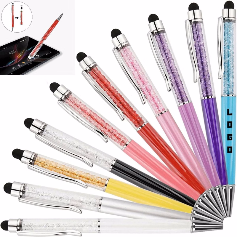 Bling Ballpoint & Crystal Diamond Pen Touch Screen Stylus