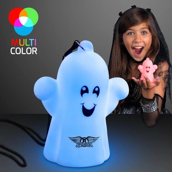 Soft Ghost Necklace with Slow Color Change Lights 1
