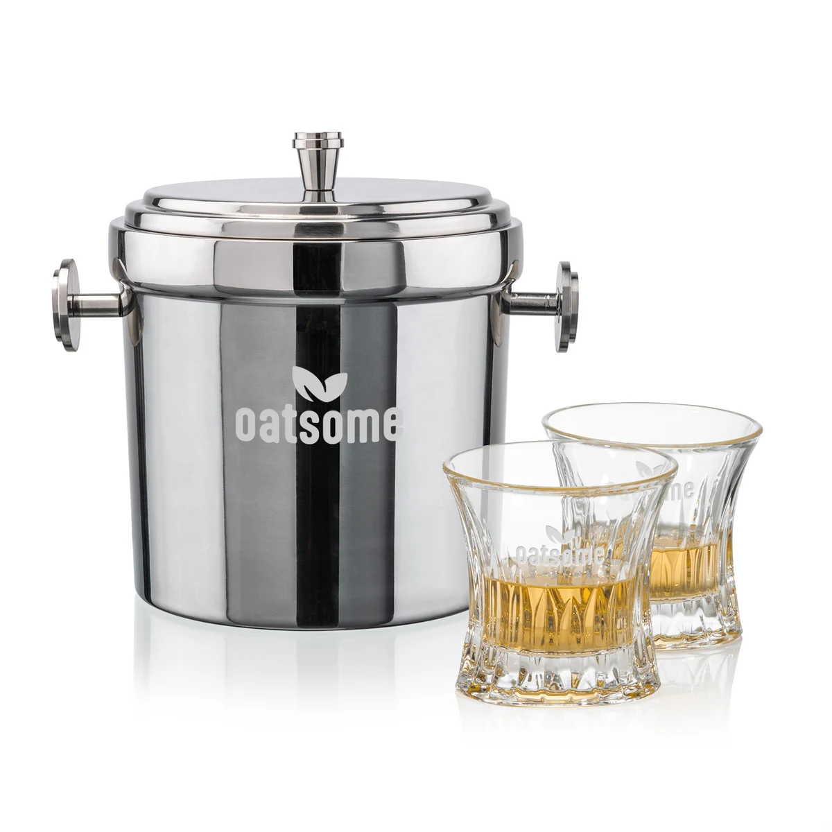 Milano Ice Bucket & Langstaff On-the-Rocks Set 1