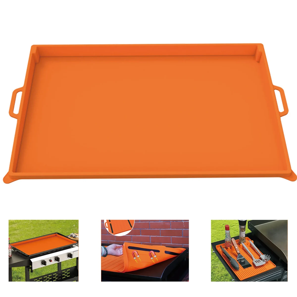 Outdoor Camping Silicone Grill Mat Protector 1