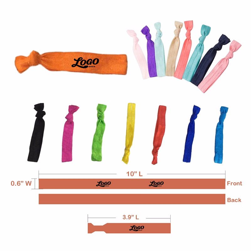 Multicolor All-Match Knotted Elastic Headband