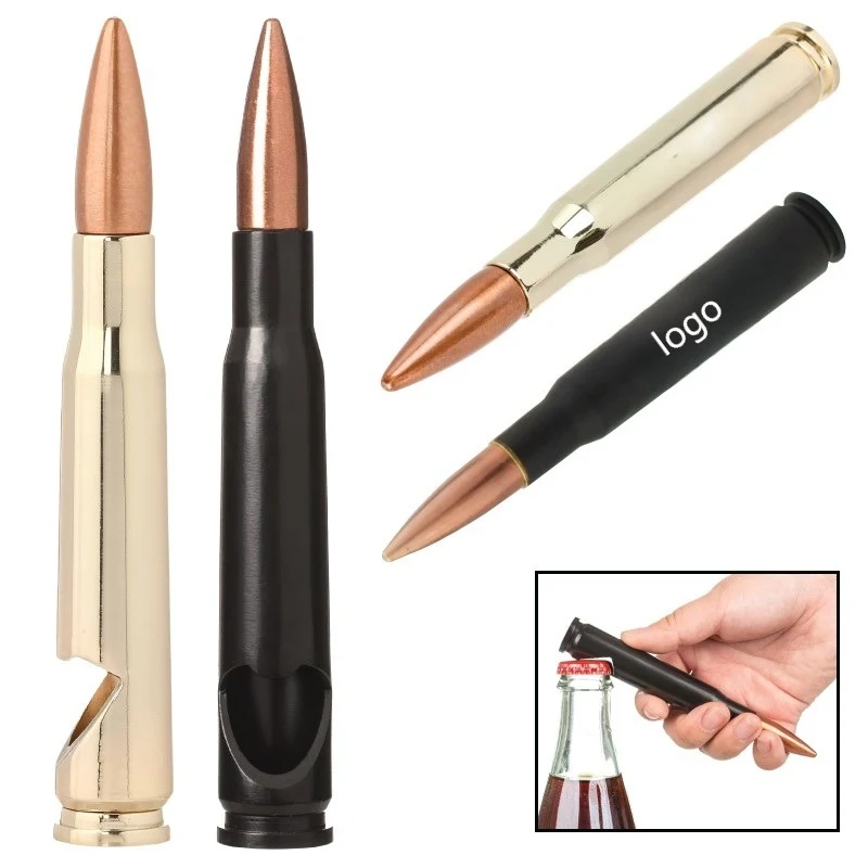 Metal Bullet Shaped Bottle Opener 1