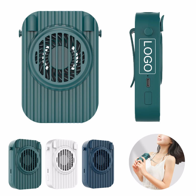 Lanyard Back Clip Handheld Portable Mini Fan