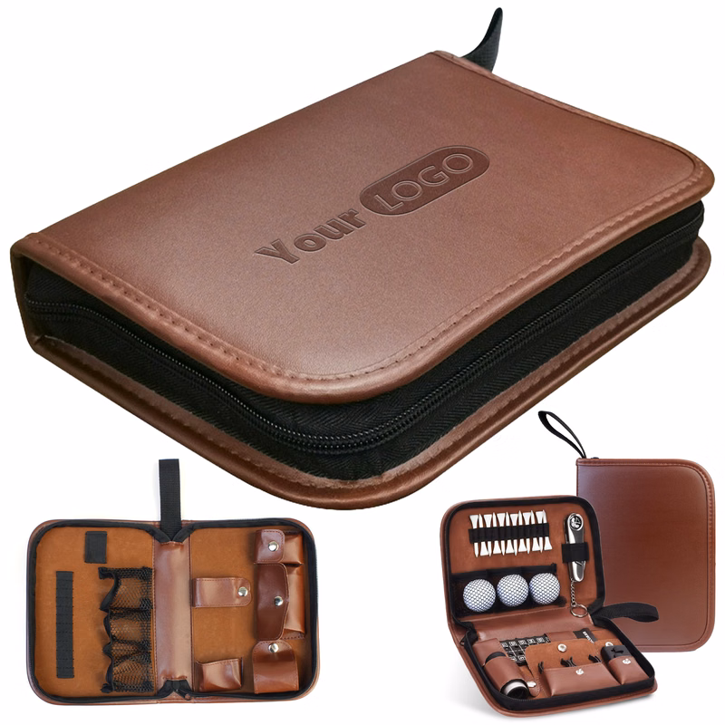 Pu Multi Functional Portable Golf Accessory Kit