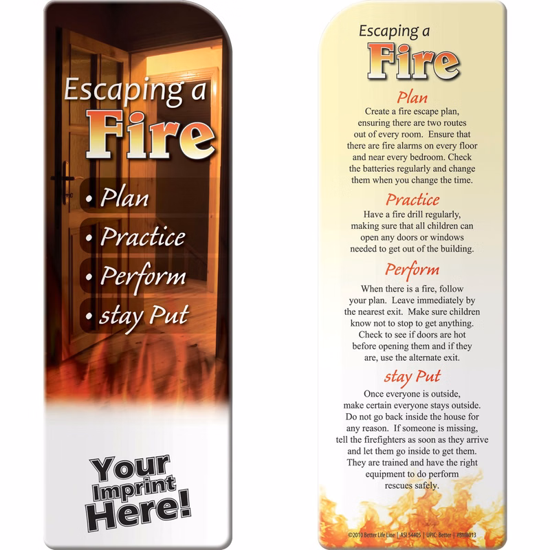 Bookmark - Escaping A Fire