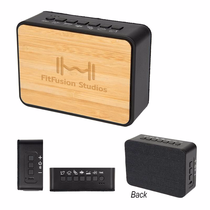 BAMBOO WHITE NOISE MACHINE & SPEAKER