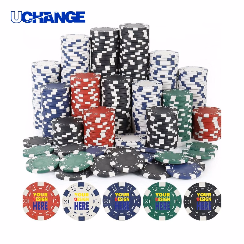 Texas Poker Chips Customizable High Quality