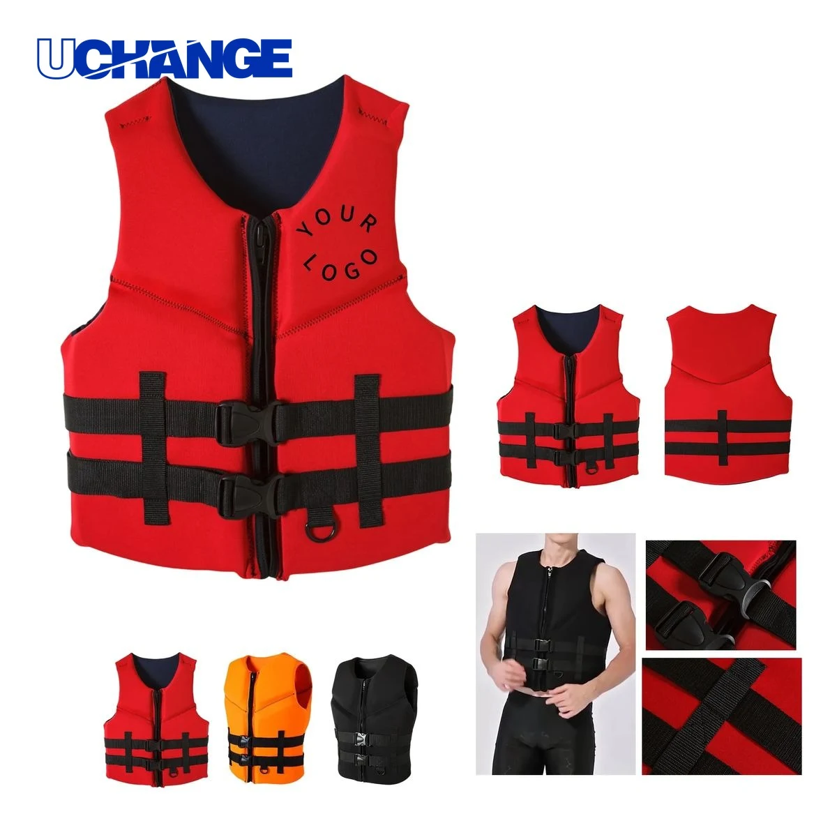 Neoprene Life Vest for Water Sports 1