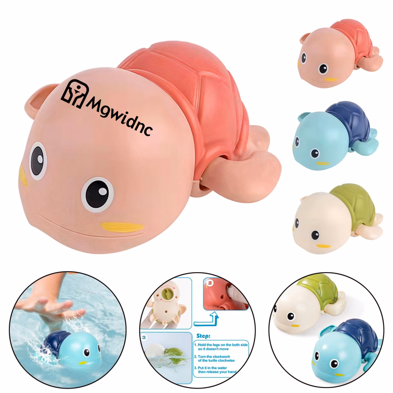 Baby Bath Water Play Toys Duck Dolphin Infant Swimming Toy for Boys Girls Kids