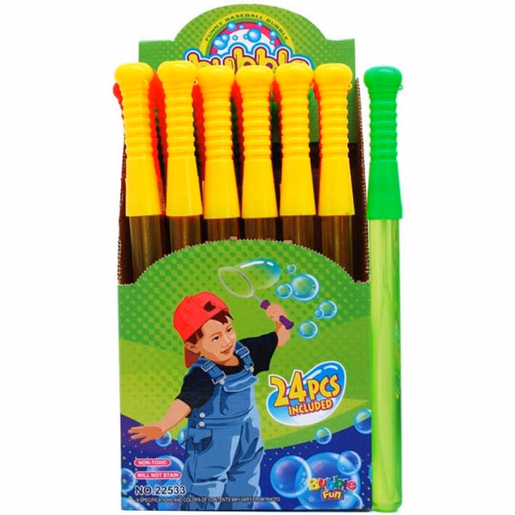 Baseball Bat Bubble Wands
