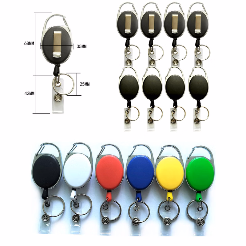 Clip-On Retractable Badge Holder-Opaque