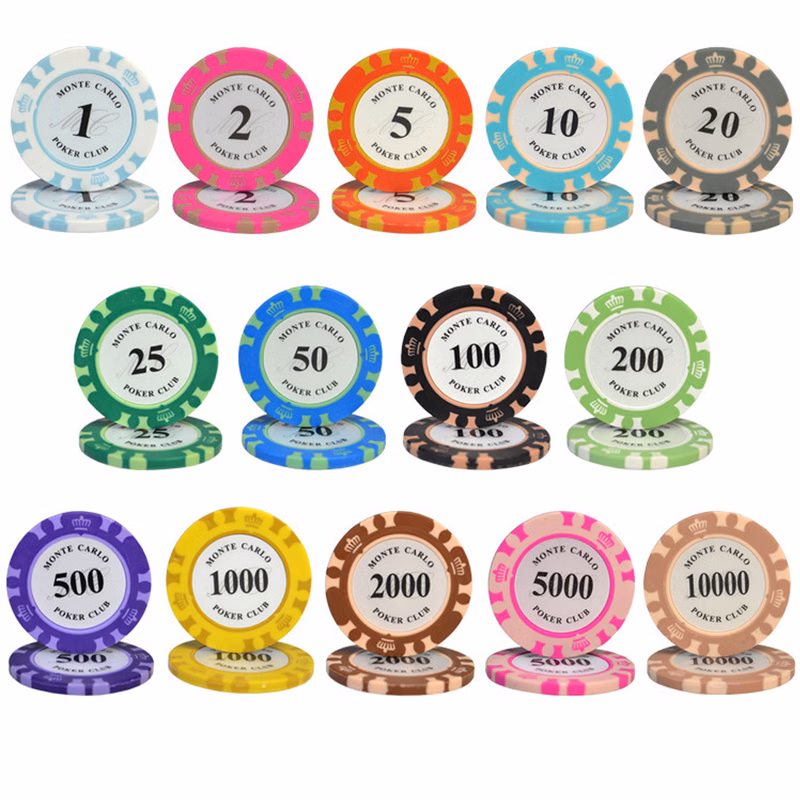 Ceramic Mahjong Chips