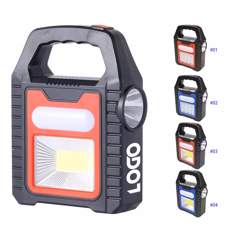 COB Flashlight Solar Power System