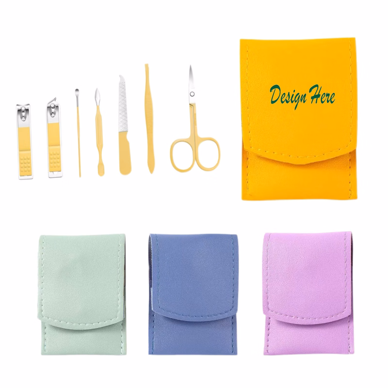 Seven-Piece Nail Clip Set