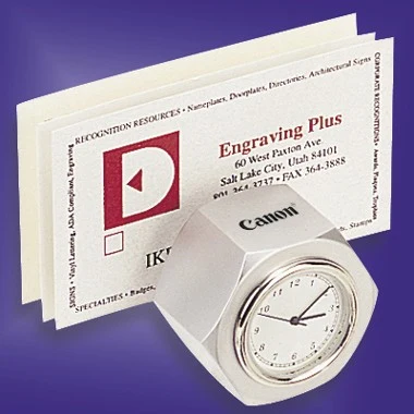 CARD HOLDER WITH CLOCK 1