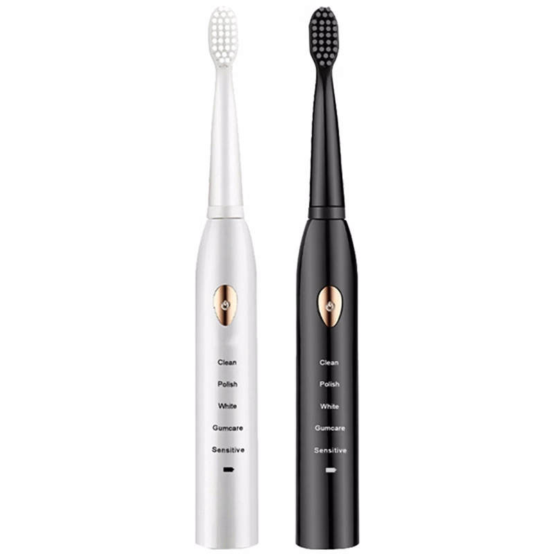 Waterproof Electric Toothbursh w/Rechargeable USB