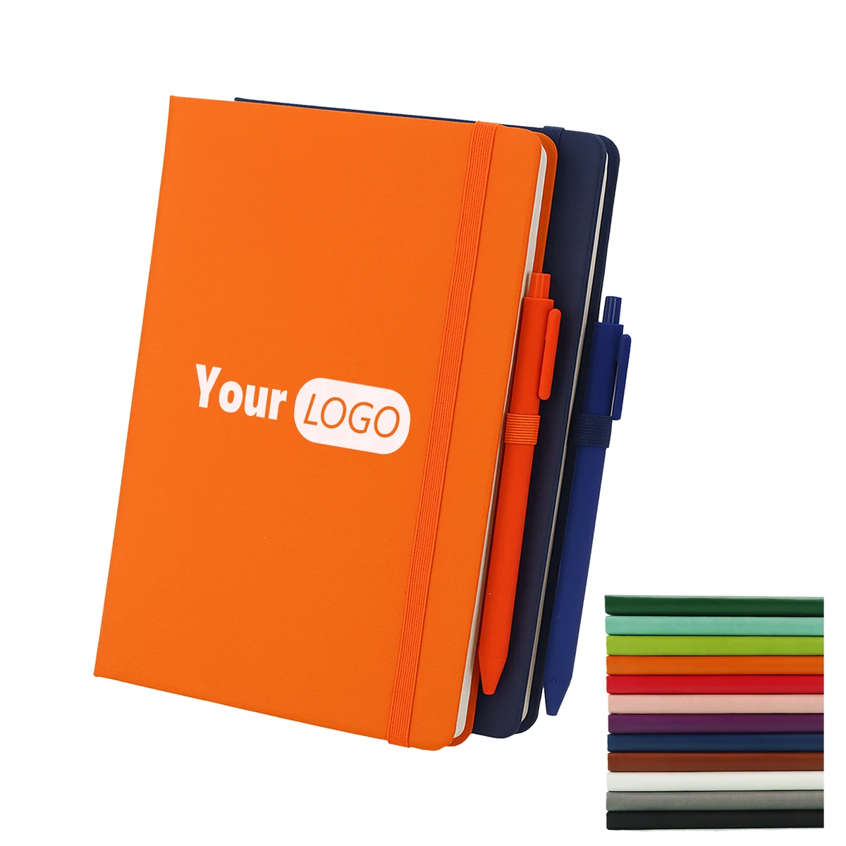 A5 Hardcover Notebook With Elastic Pen Loop 1