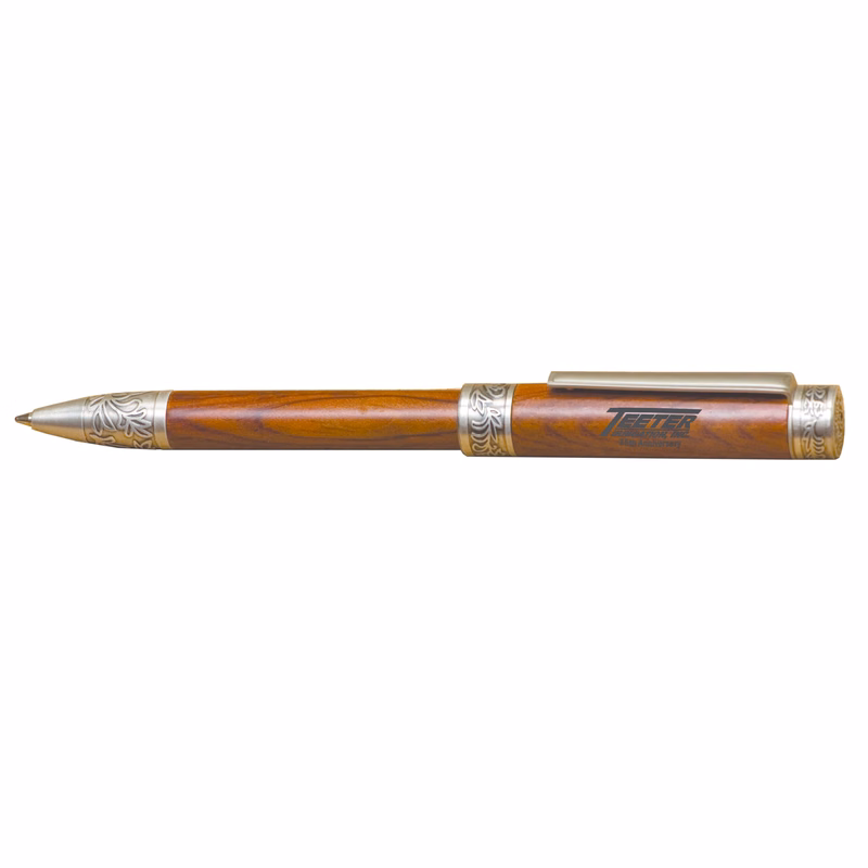 Intalica Rosewood Twist Action Ballpoint Pen