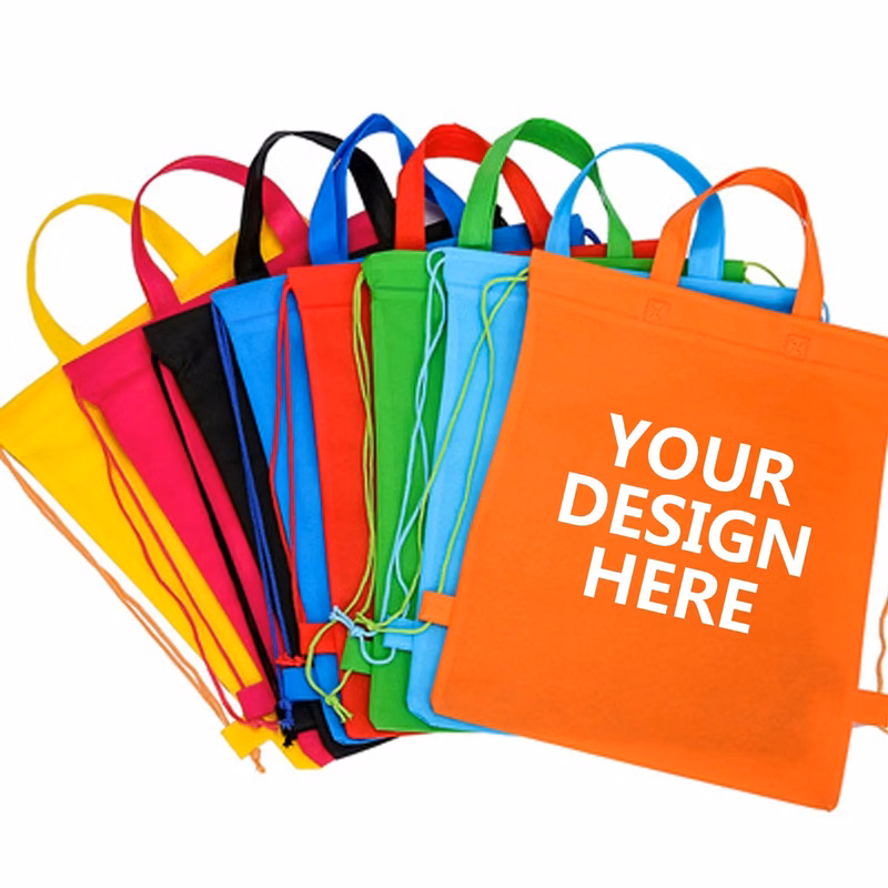 Non-woven Drawstring Sportpack MOQ 100PCS