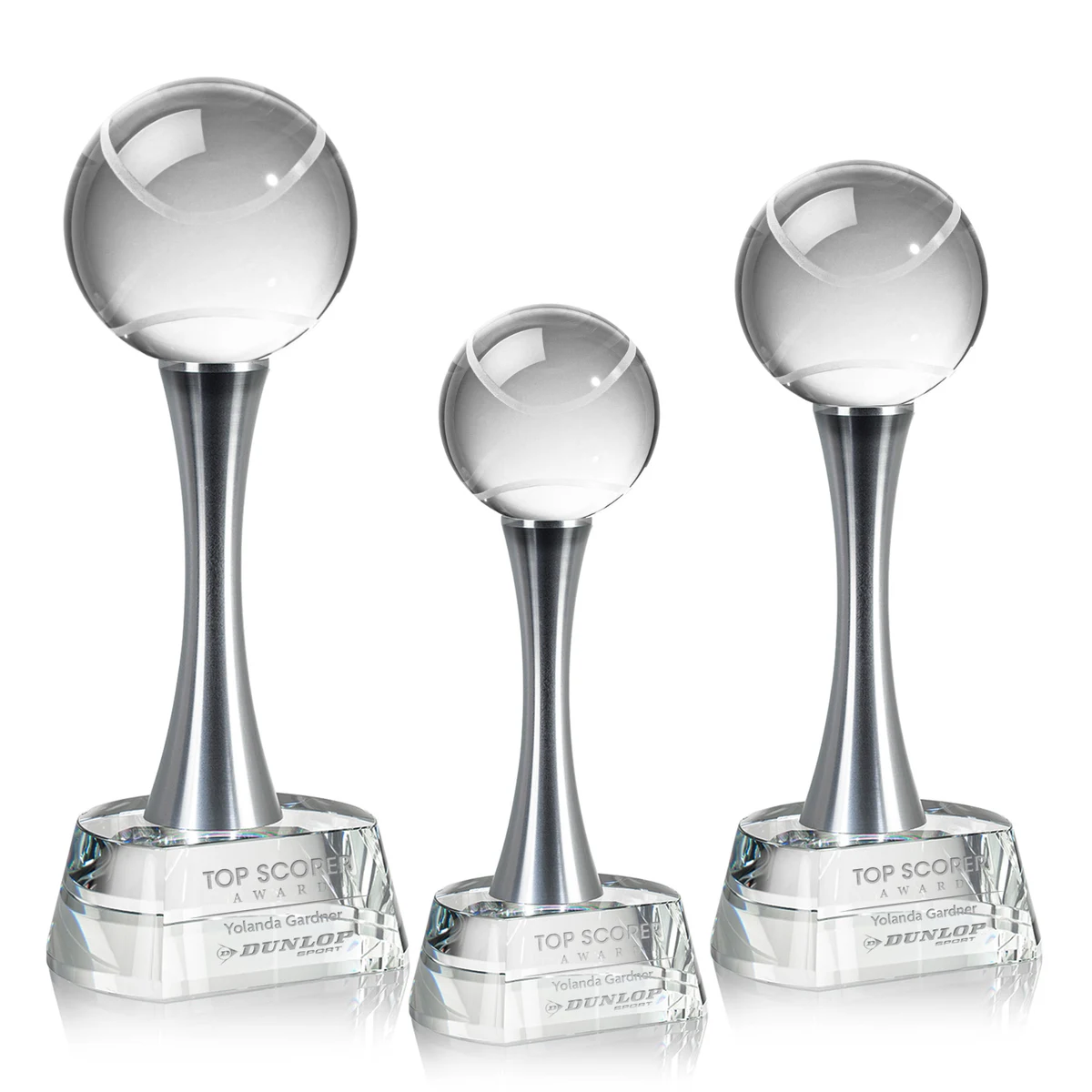 Tennis Ball Award on Willshire Base 1