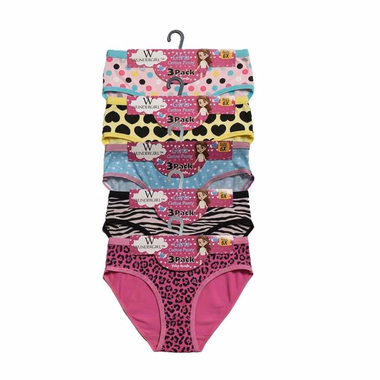 Girls' Panties - Assorted 3pk