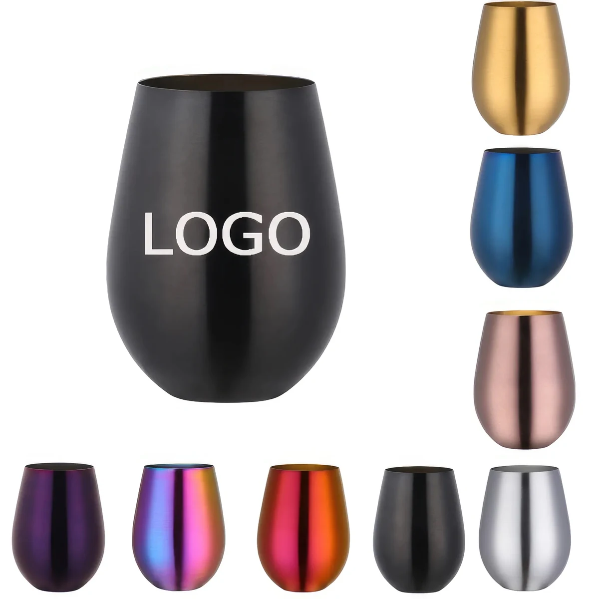 16 OZ 304 Stainless Steel Eggshell Cup 1