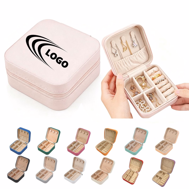 MOQ 20 Custom Portable Jewelry Storage Case