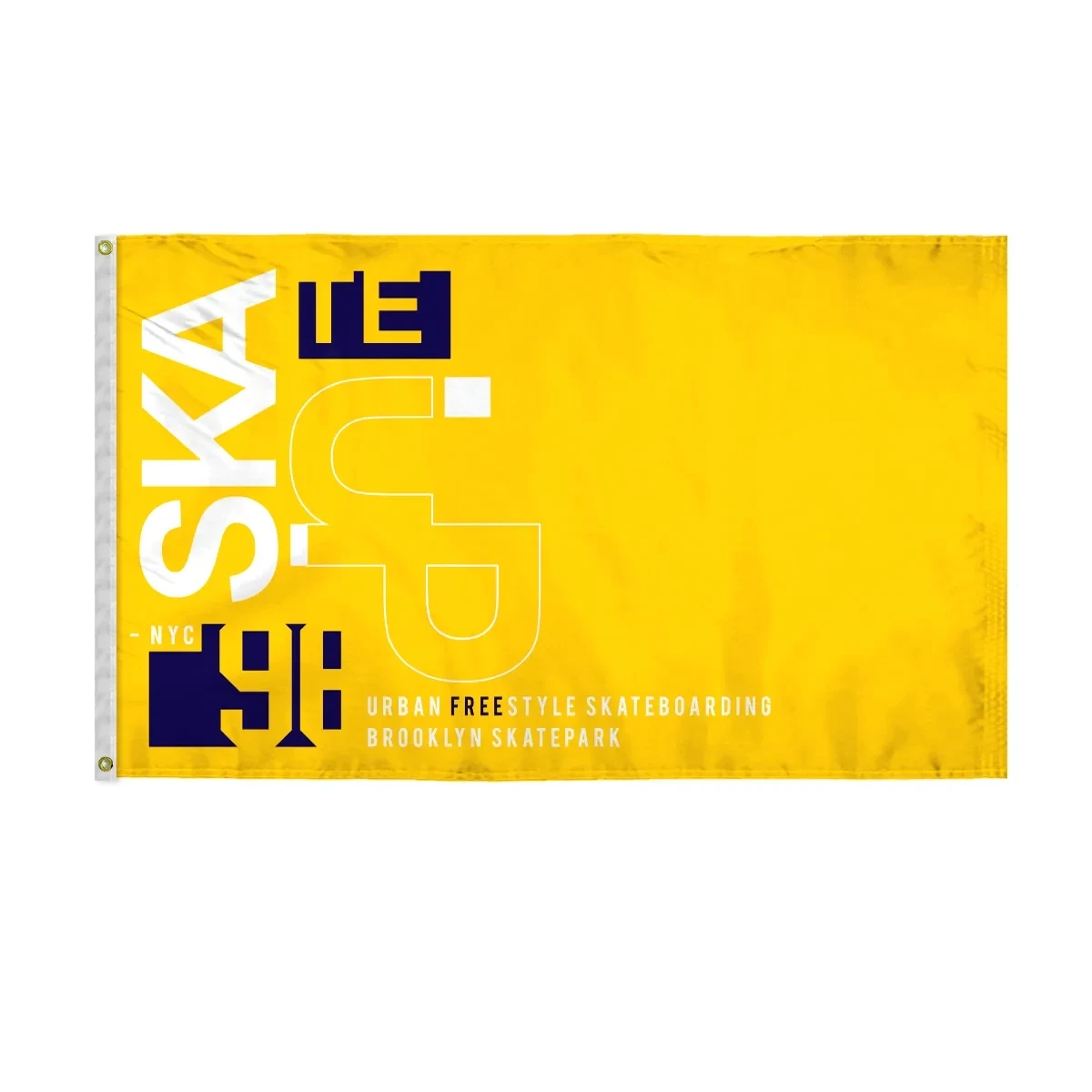 Custom Screen Sublimation Flag - 3' x 5' W-Poly 1