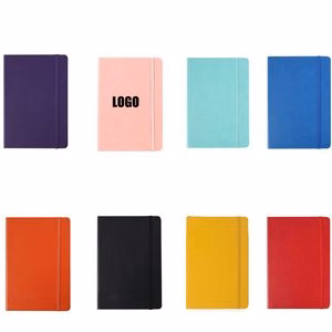 100 Sheets 200 Pages Hardcover PU Leather A5 Notebook