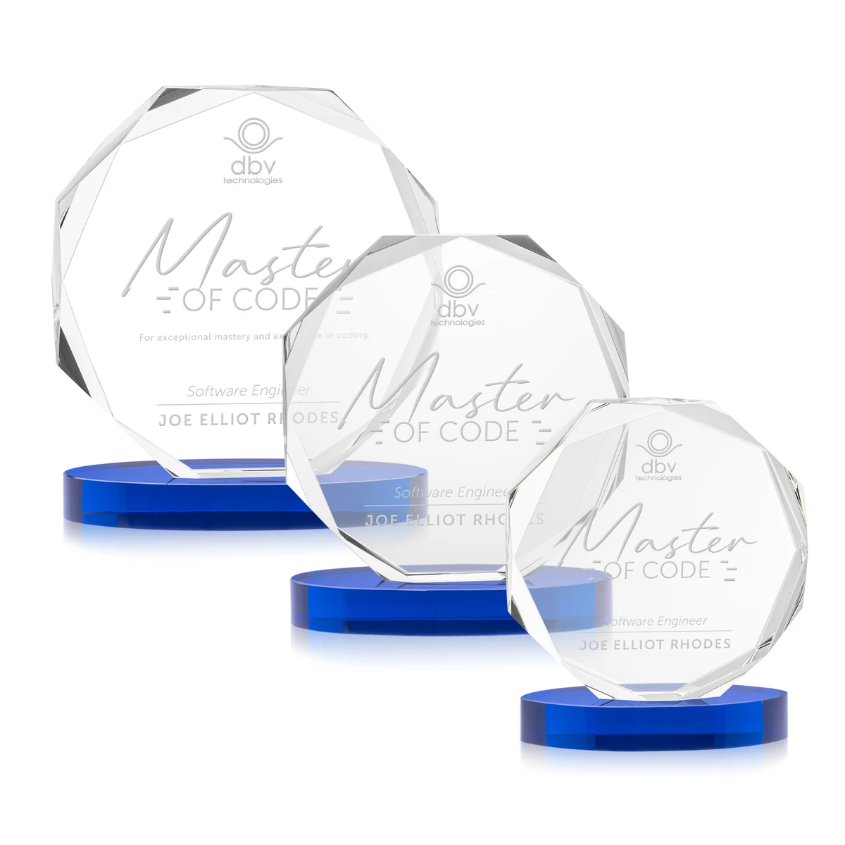 Acadian Award on Alberton Base - Blue 1
