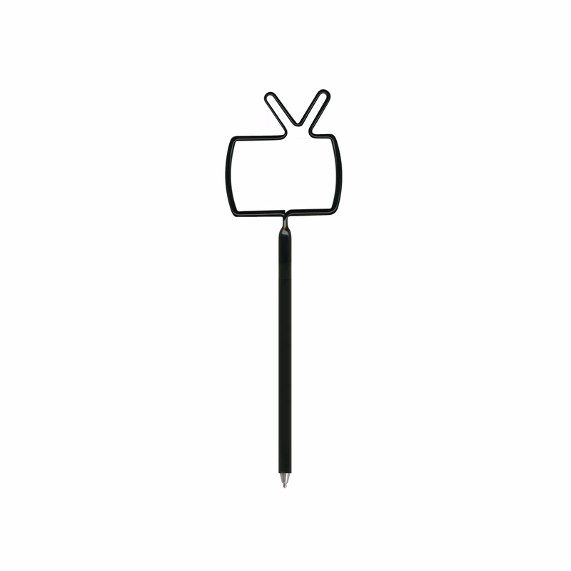 TV With Antenna Inkbend Standard, Bent Pen