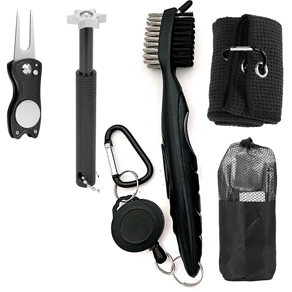 Golf Towel Brush Tool Kit 1