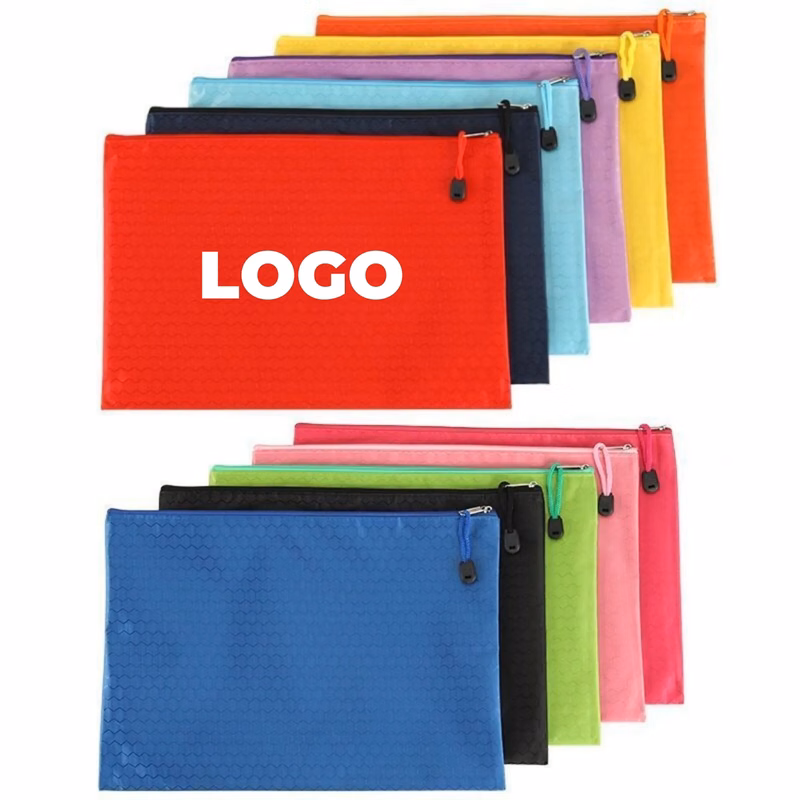 A4 Waterproof Pencil Case Zipper Pouch