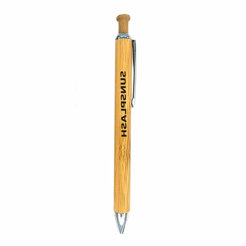 Bamboo Writer Pen with Mental Clip