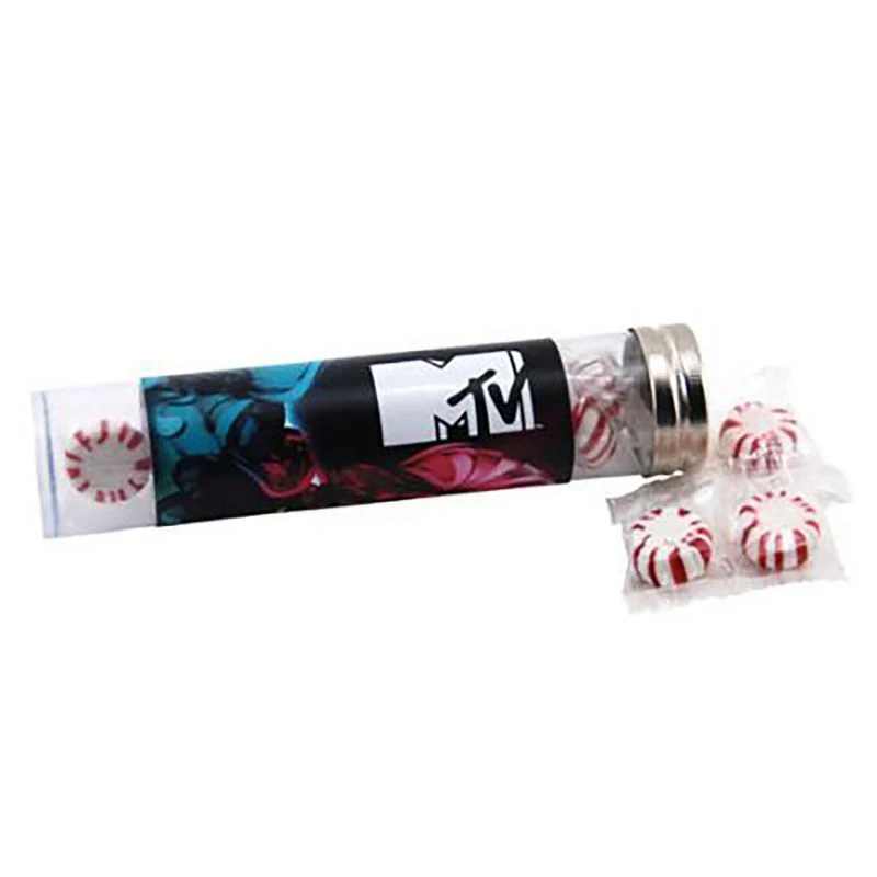 Large 6" Candy Tube with Starlight Mints 1