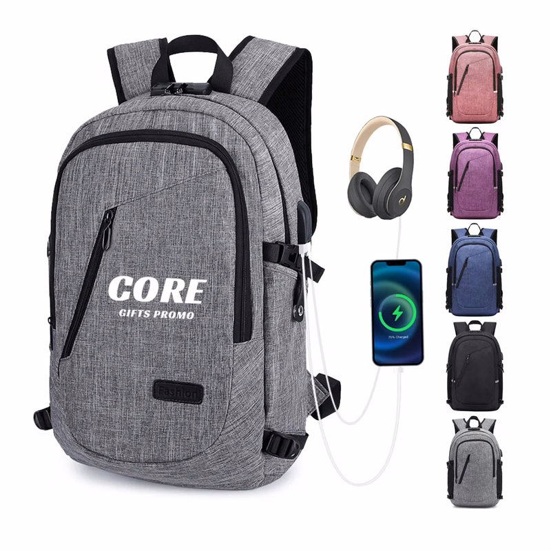 17 inch Anti Theft Laptop Backpack