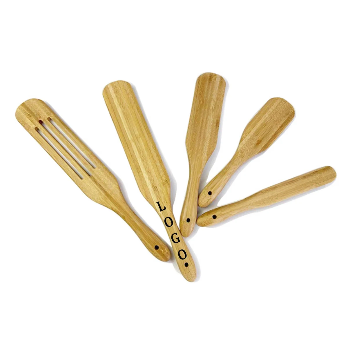5-Piece Bamboo Spurtle Set 1