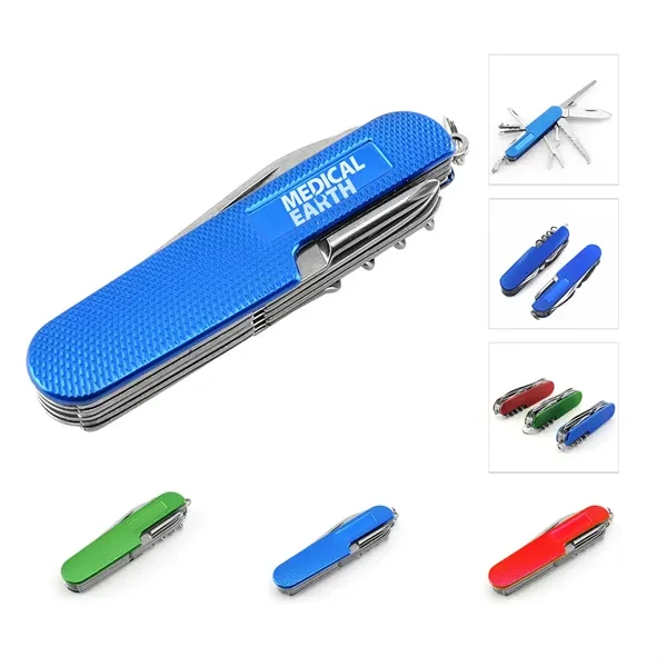 11 Tools Multitool Keychain Pocket Knife 1