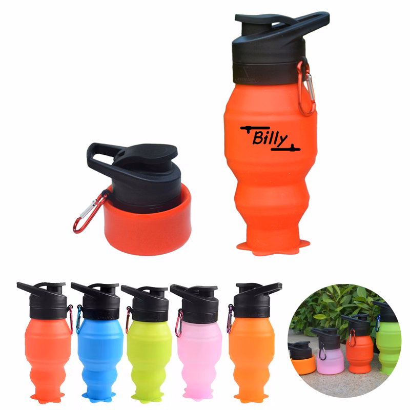 18Oz Magic Silicone Collapsible Water Bottle