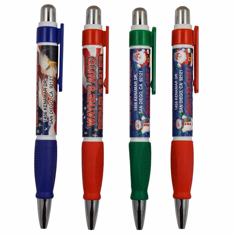 Full Color Digital Wrap Grip Pen