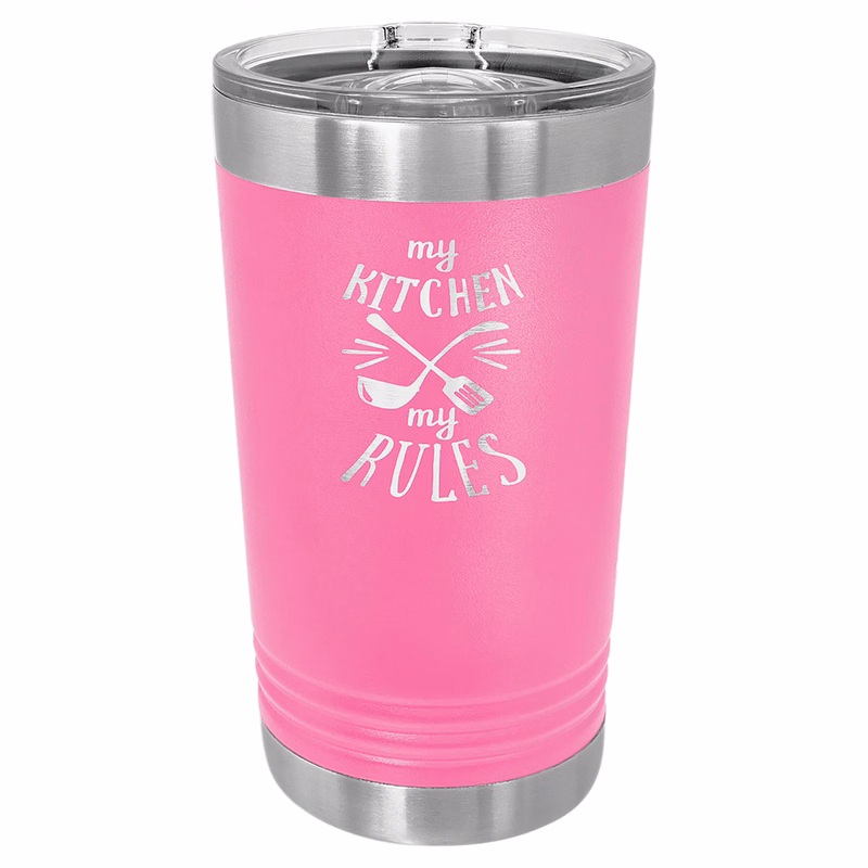 Polar Camel Pink 16 oz. Pint with Slider Lid                the