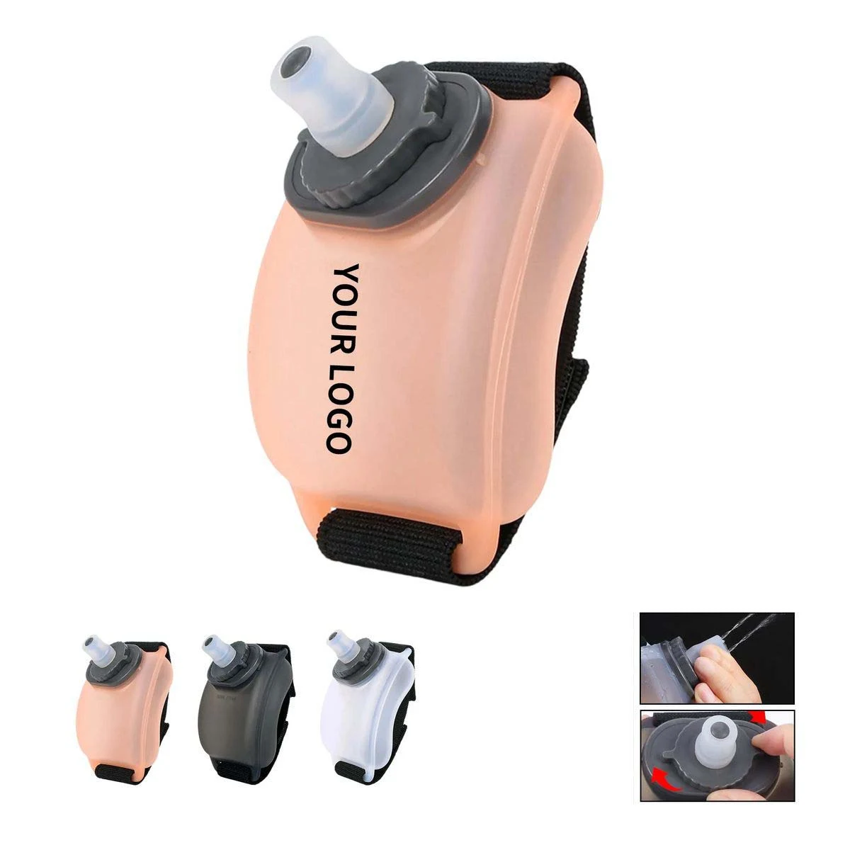 Compact Silicone Water Bottle for Cycling and Gym 1