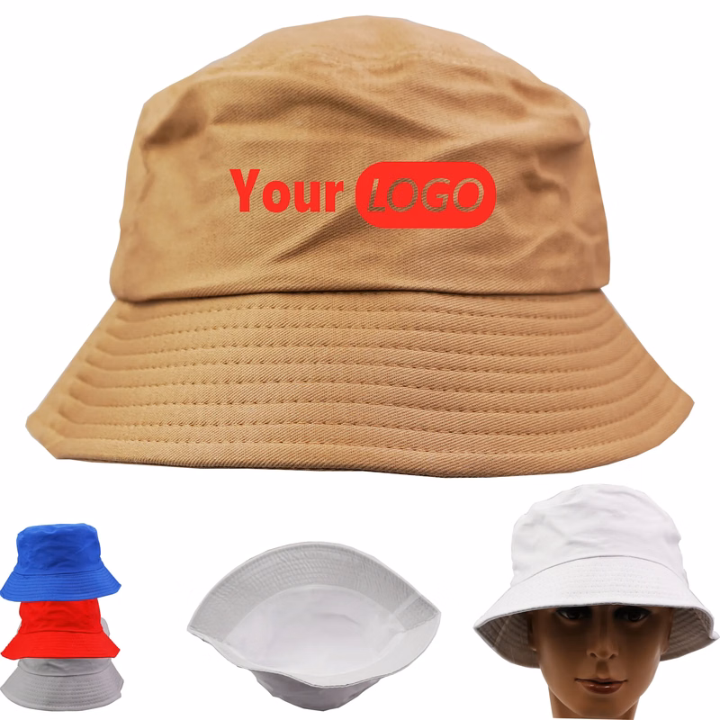 Foldable 100% Cotton Bucket Hats