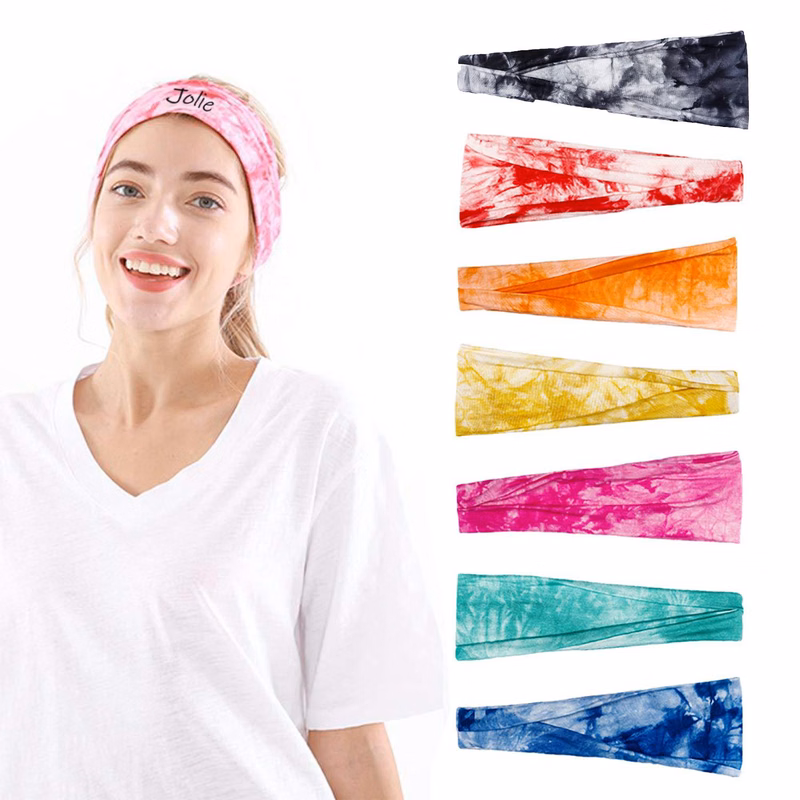 Tie Dye Sports Fitness Headband
